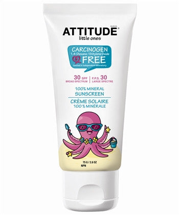 Baby 100% Mineral Sunscreen SPF 30 - Fragrance Free