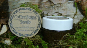 Body Polish…with coffee scrub.