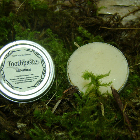 All Natural fluoride free and sugar free Toothpaste