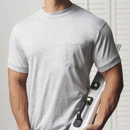 Cotton/Poly Pocket T-Shirt