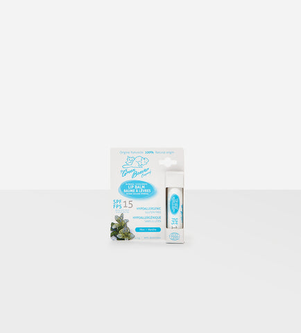 Natural Sunscreen Mint Lip Balm SPF 15