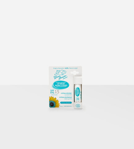 Natural Sunscreen Flavour Free Lip Balm SPF 15