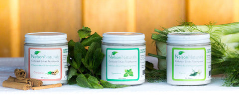 Sample Pack (3 Flavours) – Nelson Naturals Remineralizing Toothpaste