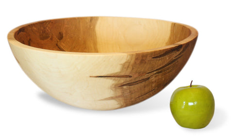 Round Ambrosia Maple Bowl