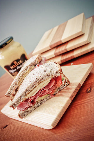 Solid Ash Sandwich Boards
