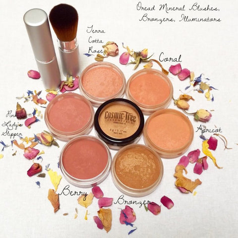 Oread Mineral Blushes, Bronzers, Illuminators