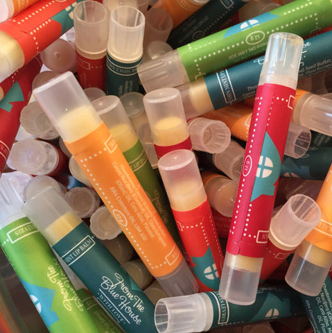 Lip Balm in 4 flavours!