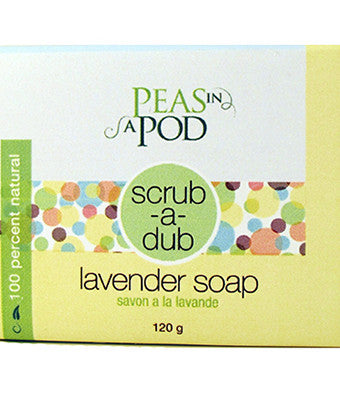 Scrub-a-Dub Lavender Soap