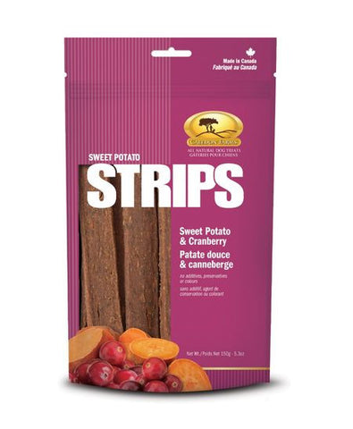 Sweet Potato and Cranberry Strips