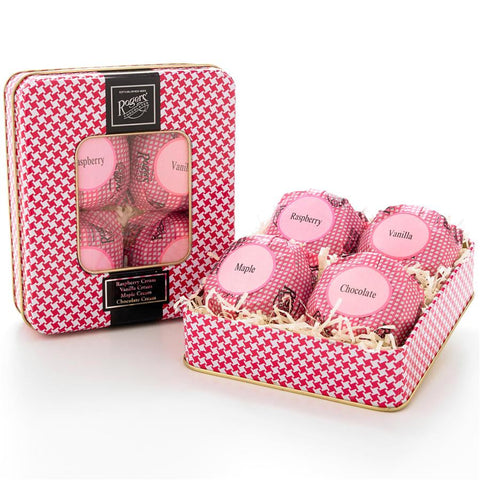 Special Edition 4 Piece Victoria Cream Window Tin