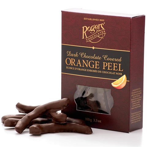 Dark Chocolate Covered Orange Peel