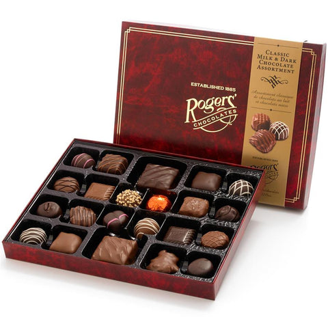 Classic 22 PC Milk & Dark Chocolate Assortment