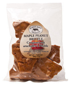 Maple Peanut Brittle