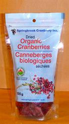 Dried Organic Cranberries